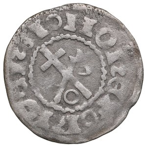 Archbishopric of Riga (Kokenhusen) AR Schilling ND - Johannes VI Ambundi (1418-1424)