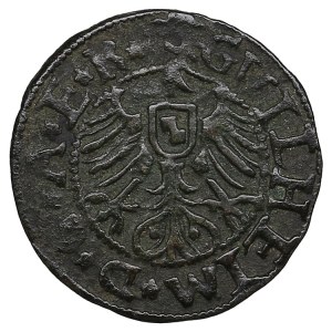 Archbishopric of Riga (Kokenhusen) Schilling 1563 - Wilhelm von Brandenburg (1539-1563)