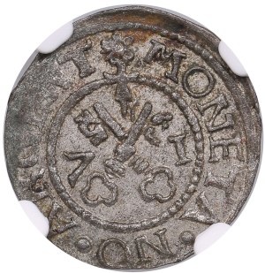 Free City of Riga 1 Schilling 1571 - NGC AU 55