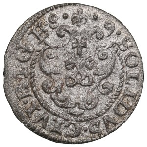 City of Riga under Polish rule, BI Schilling / Solidus 1589 - Sigismund III Vasa (1587-1632)