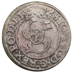 City of Riga under Polish rule, BI Schilling / Solidus 1592 - Sigismund III Vasa (1587-1632)