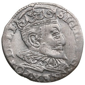 City of Riga under Polish rule, AR 3 Groszy (Trojak) 1596 - Sigismund III Vasa (1587-1632)