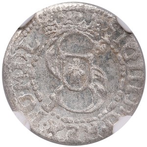 City of Riga under Polish rule, BI Schilling / Solidus 1618 - Sigismund III Vasa (1587-1632) - NGC MS 65