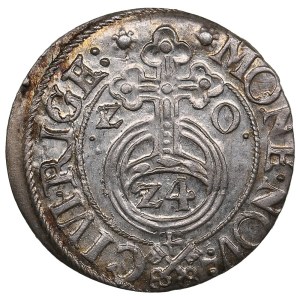 City of Riga under Polish rule, AR Dreipölker / Półtorak 1620 - Sigismund III Vasa (1587-1632)
