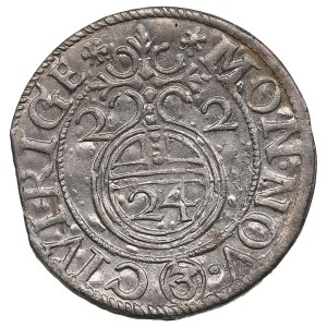 City of Riga under Swedish rule, AR Dreipölker (1⁄24 Taler) 1622 - Gustav II Adolf (1621-1632)