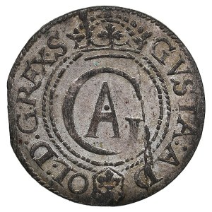 City of Riga under Swedish rule, BI Schilling / Solidus 1625 - Gustav II Adolf (1611-1632)