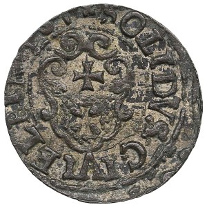 City of Elbing under Swedish rule, BI Schilling / Solidus 1634 - Gustav II Adolf (1626-1632)