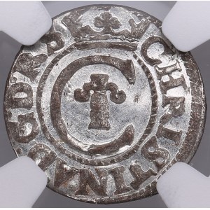 City of Riga under Swedish rule, BI Schilling / Solidus 1636 - Christina (1632-1654) - NGC MS 66
