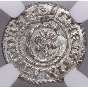 City of Riga under Swedish rule, BI Schilling / Solidus 1641 - Christina (1632-1654) - NGC MS 66