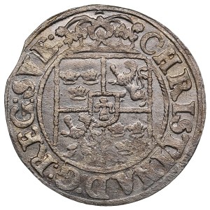City of Riga under Swedish rule, AR Dreipölker (1⁄24 Thaler) 1644 - Christina (1632-1654)