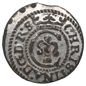 City of Riga under Swedish rule, BI Schilling / Solidus 1644 - Christina (1632-1654)