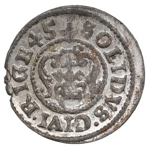 City of Riga under Swedish rule, BI Schilling / Solidus 1645 - Christina (1632-1654)