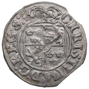 City of Riga under Swedish rule, AR Dreipölker (1⁄24 Thaler) 1648 - Christina (1632-1654)