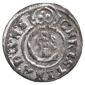 Duchy of Livonia (Riga) BI Schilling / Solidus 1649 - Christina (1632-1654)