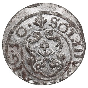 City of Riga under Swedish rule, BI Schilling / Solidus 1650 - Christina (1632-1654)