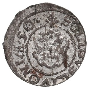 Duchy of Livonia (Riga) BI Schilling / Solidus 1650 - Christina (1632-1654)
