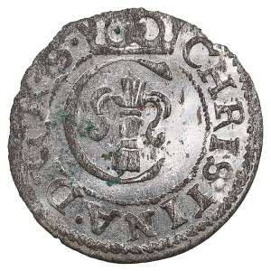 City of Riga under Swedish rule, BI Schilling / Solidus 1652 - Christina (1632-1654)