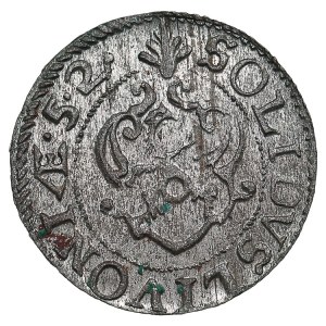 Duchy of Livonia (Riga) BI Schilling / Solidus 1652 - Christina (1632-1654)