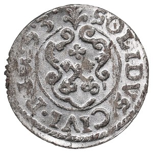 City of Riga under Swedish rule, BI Schilling / Solidus 1653 - Christina (1632-1654)