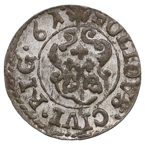 City of Riga under Swedish rule, BI Schilling / Solidus 1661 - Karl XI (1660-1697)