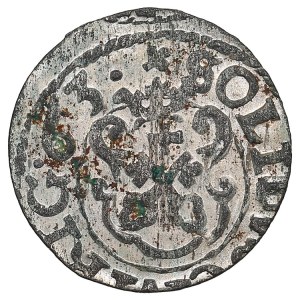 City of Riga under Swedish rule, BI Schilling / Solidus 1663 - Karl XI (1660-1697)