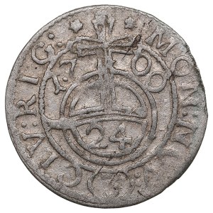 City of Riga under Swedish rule, AR Dreipölker (1⁄24 Thaler) 1700 - Karl XII (1697-1718)