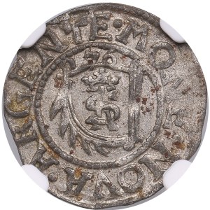 Duchy of Courland and Semigallia (Mitau) BI Schilling 1576 - Gotthard Kettler (1561-1587) - NGC AU 53