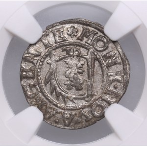 Duchy of Courland and Semigallia (Mitau) BI Schilling 1576 - Gotthard Kettler (1561-1587) - NGC MS 63