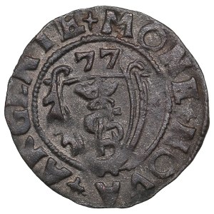 Duchy of Courland and Semigallia (Mitau) BI Schilling 1577 - Gotthard Kettler (1561-1587)