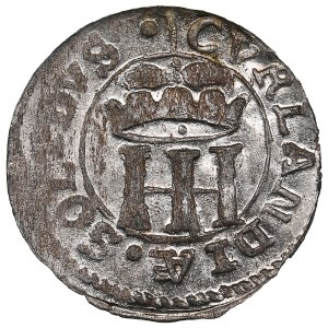 Duchy of Courland and Semigallia (Mitau) BI Schilling ND (1643-46) - Jacob Kettler (1642-1682)