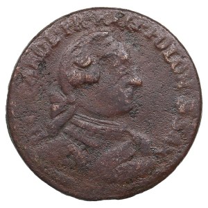 Duchy of Courland and Semigallia (Mitau) 1 Schilling / Solidus 1762 - Carl of Saxony (1758-1763)