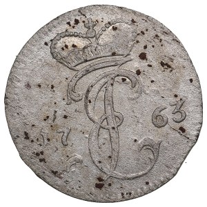 Duchy of Courland and Semigallia (Mitau) 1 Groschen 1763 - Ernst Johann von Biron (1763-1769)