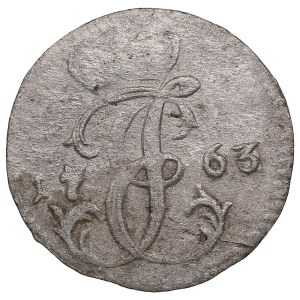 Duchy of Courland and Semigallia (Mitau) 1 Groschen 1763 - Ernst Johann von Biron (1763-1769)
