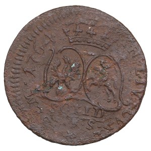 Duchy of Courland and Semigallia (Mitau) 1 Schilling / Solidus 1764 - Ernst Johann von Biron (1763-1769)