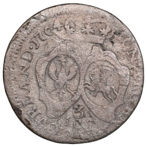 Duchy of Courland and Semigallia (Mitau) 3 Groschen 1764 - Ernst Johann von Biron (1763-1769)