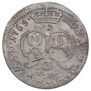 Duchy of Courland and Semigallia (Mitau) 3 Groschen 1765 - Ernst Johann von Biron (1763-1769)
