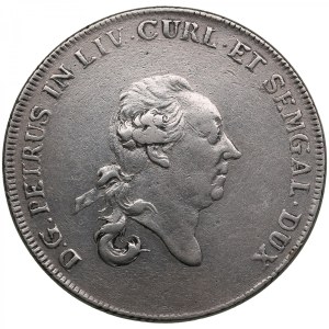 Duchy of Courland (Mitau) 1 Thaler 1780 - Peter von Biron (1769-1795)