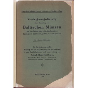 HESS NACHF., A., Frankfurt am Main, Auction of June 28-29, 1920, Frankfurt/Main.