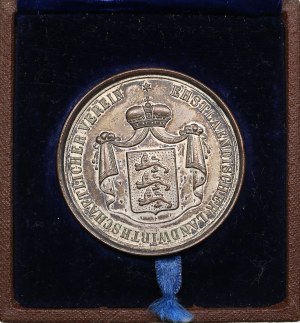 Estonia (Russia) Bronze (Silvered) Prize Medal ND (ca. 1900) - Estonian Agricultural Society - Nicholas II (1894-1917)