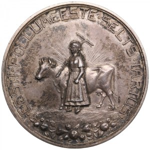 Estonia Silver Prize Medal ND (1920s-1930s) - Estonian Agricultural Society in Tartu - For Diligence