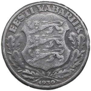 Estonia 2 Krooni 1930 - Toompea - Contemporary Forgery