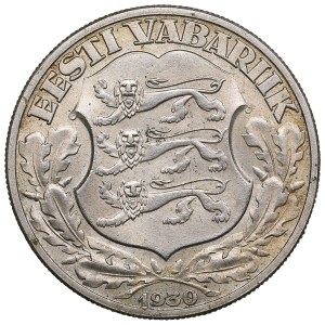Estonia 2 Krooni 1930 - Toompea Fortress - Tall 