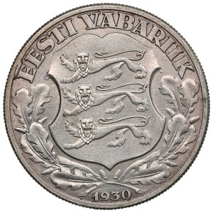 Estonia 2 Krooni 1930 - Toompea Fortress - Tall 