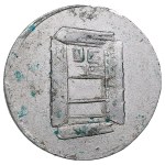 Estonia (Narva) Aluminium Token ND (1930s) - Otto Heinrich Kaber, scales and safes shop