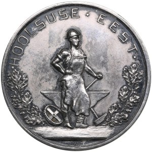 Estonia Silver Prize Medal ND (1920s-1930s) - Estonian Agricultural Society in Tartu - For Diligence