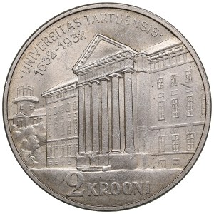 Estonia 2 Krooni 1932 - Tartu University