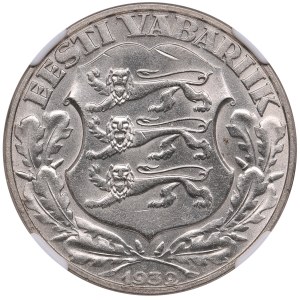 Estonia 2 Krooni 1932 - Tartu University - NGC MS 62
