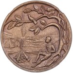 Estonia Bronze Medal 1962 - Estonian Scouting 1912-1962 - NGC MS 64 BN