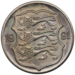 Estonia Cu-Ni Souvenir Token 1991 - Õnne Raha. Lucky money