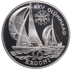 Estonia 10 Krooni 1992 - NGC PF 69 ULTRA CAMEO
